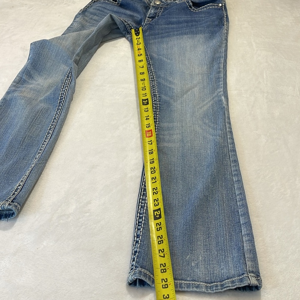 PAISLEY SKY SIZE 10 Women's Blue Jeans - Picture 2 of 6